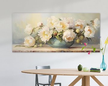 Pivoines | pivoines sur Tableaux ARTEO