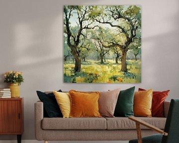 Oak | oak by ARTEO Paintings
