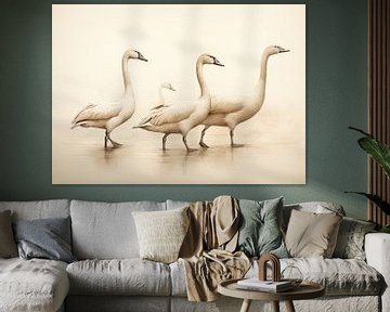 Goose | Goose by ARTEO Paintings