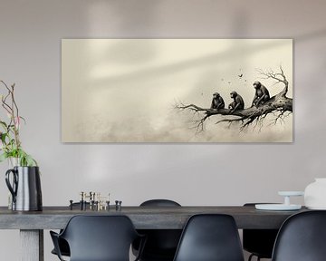 Singes sur Tableaux ARTEO