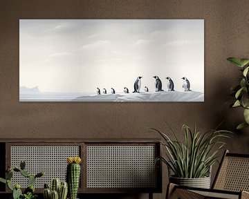 Pinguin von ARTEO Gemälde