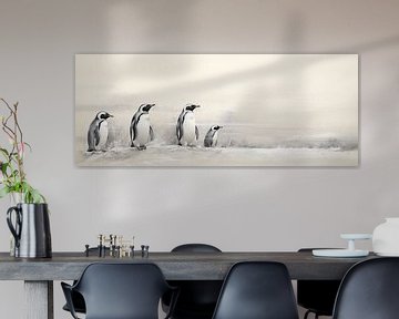 Pinguin | Pinguine von ARTEO Gemälde