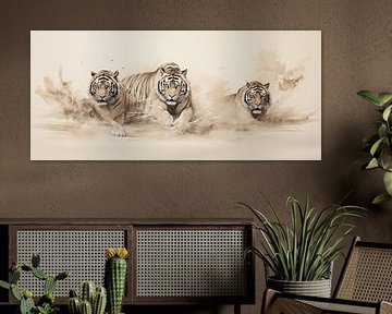 Tigre sur Tableaux ARTEO