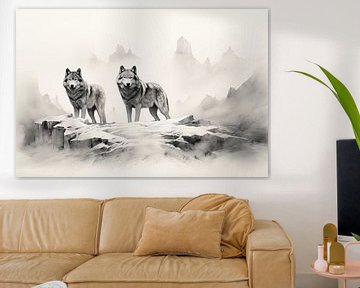 Loup sur Tableaux ARTEO