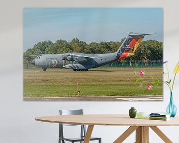 Luftwaffe Airbus A400M militair transportvliegtuig.