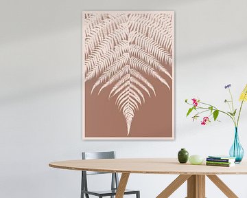 Fern Leaf Brown Shades by Jansje Kamphuis