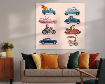 animaux mobiles sur Esther Rosier