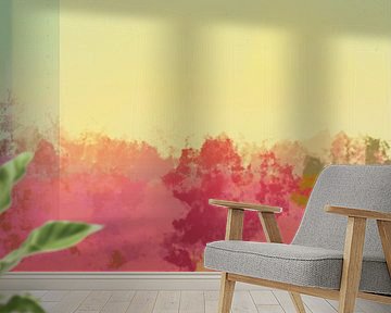 Verträumte Landschaften. Sonniger Garten. von Dina Dankers