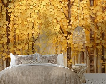 Gouden Bos in Herfst van Whale & Sons