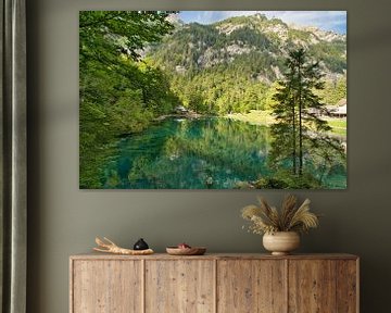Lac bleu en Suisse sur Tanja Voigt