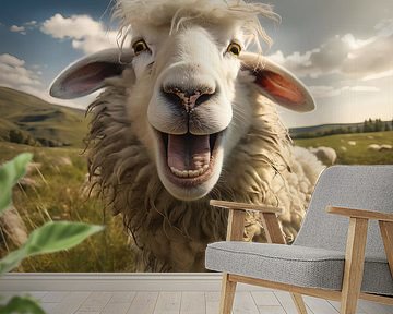 Funny sheep by YArt