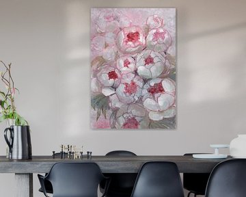 Nuria bouquet of peonies in pink, Rosana Laiz Blursbyai by 1x