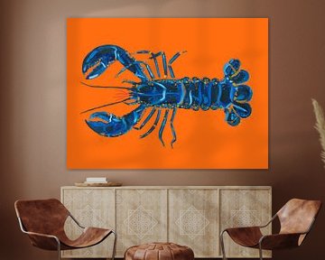 Lobster On Orange, Alice Straker by 1x