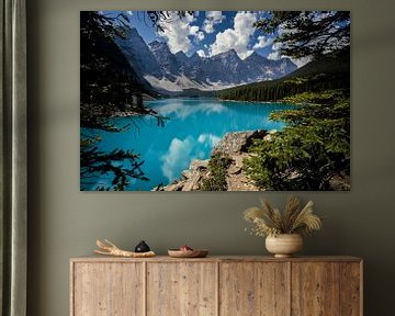 Lake Moraine Canada by stan van der sluis