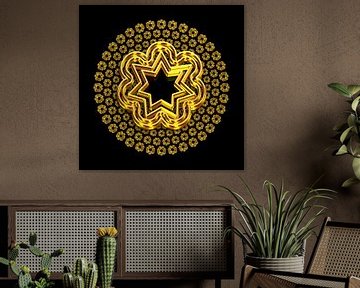 Kristal Mandala-SOL'A'VANA-Godsadem van SHANA-Lichtpionier