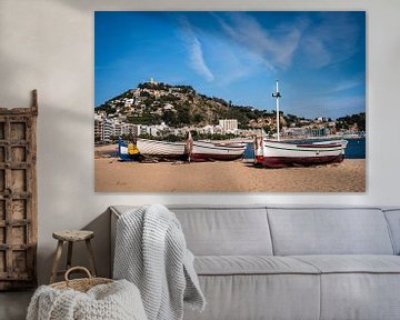 Blanes beach by Dieter Walther