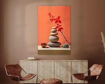 Still life Zen style van Harry Hadders