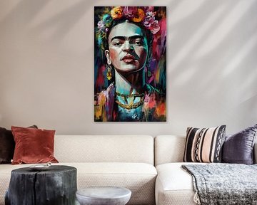 Abstracte Frida van Ayyen Khusna