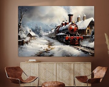 The Winter Train by Heike Hultsch