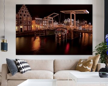 Haarlem at night HDR by Wouter Sikkema