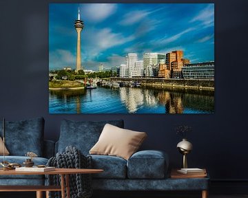 Gehry Buildings and TV Tower by Dieter Walther