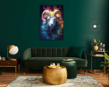 ram in multicolor van Gelissen Artworks