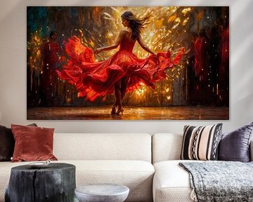 Euphoria in Liquid Motion van Arjen Roos