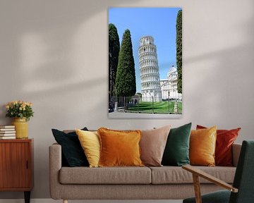 Der berühmte schiefe Turm von Pisa von Frank's Awesome Travels