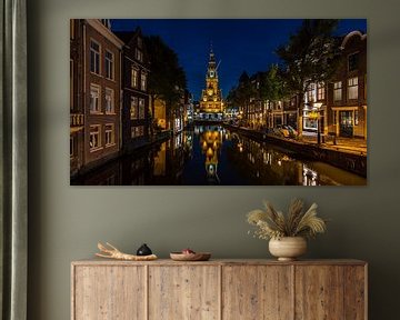 De Waag in de avond van Jochem van der Blom