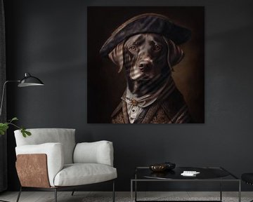 Honden portret in studio van Digital Art Nederland