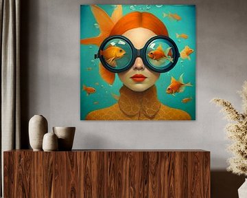 Underwater friends van Mirjam Duizendstra