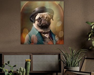 Honden portret in studio van Digital Art Nederland