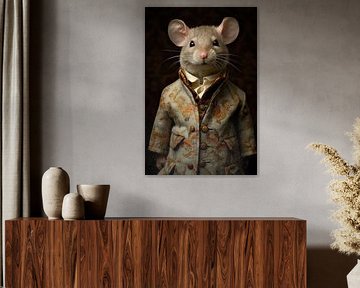 Maus in Kleidung von Wall Wonder