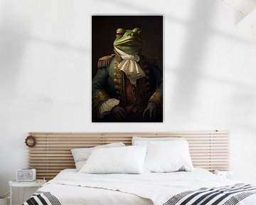 Grenouille majestueuse sur Wall Wonder