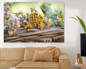 Nostalgie d'une nature morte florale