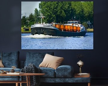 Tanker Volharding XI op het Amsterdam Rijnkanaal van scheepskijkerhavenfotografie