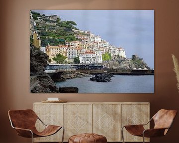 Zonneschijn op Amalfi van Frank's Awesome Travels