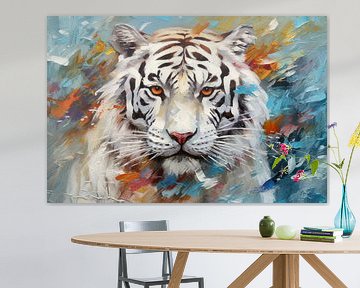 Tigre blanc sur ARTemberaubend