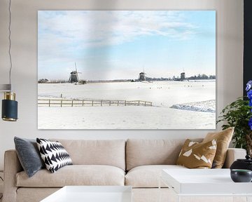 Dutch snowy landscape by PhoYographs