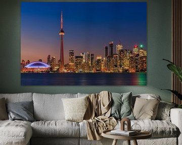 Skyline von Toronto von Henk Meijer Photography