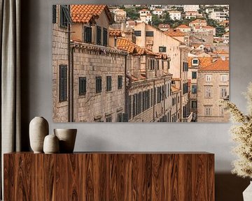 Un passé entremêlé - Les façades de Dubrovnik sur Femke Ketelaar