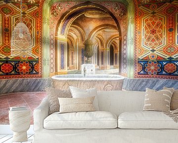 Illusion in Bath Abandoned Castle Sammezzano. by Roman Robroek - Photos of Abandoned Buildings