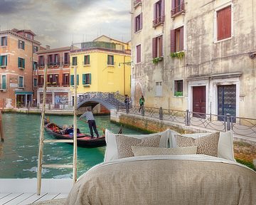 Gondoliere in Venedig