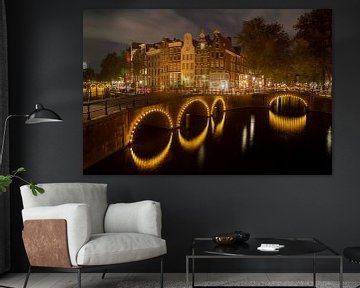 Amsterdam - Keizersgracht / Leidsegracht von t.ART