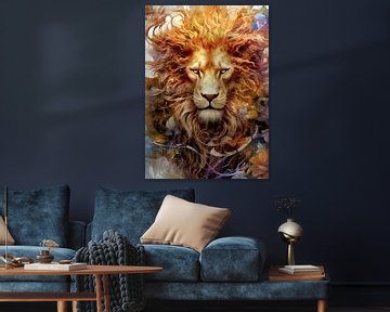 Leeuw dierenkunst #leeuw