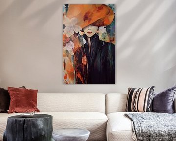 Modern en abstract portret van Studio Allee