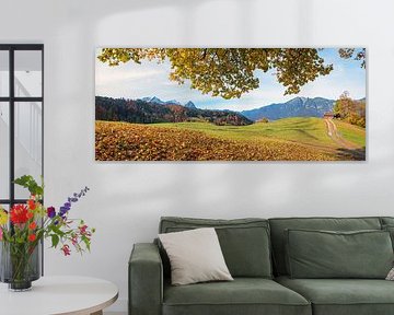 panorama magnifique au-dessus de Garmisch, sur SusaZoom