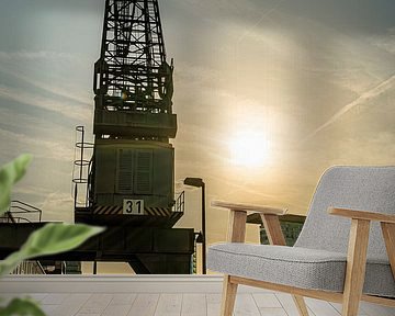 Loading crane by Dieter Walther