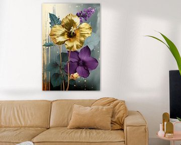 Metallic Botanical Brilliance II
