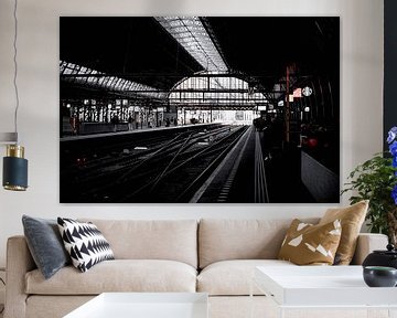 Amsterdam Central Station Platform 2 by Paul Zoetemeijer Fotografie